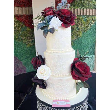 Pastel de Boda 4722 Blanco